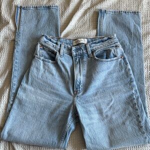 Abercrombie & Fitch Women's High Rise Denim Jeans
